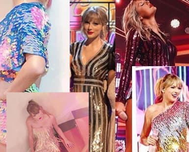 ARE These TAYLOR Swift's BEST SEQUIN Dress Looks?