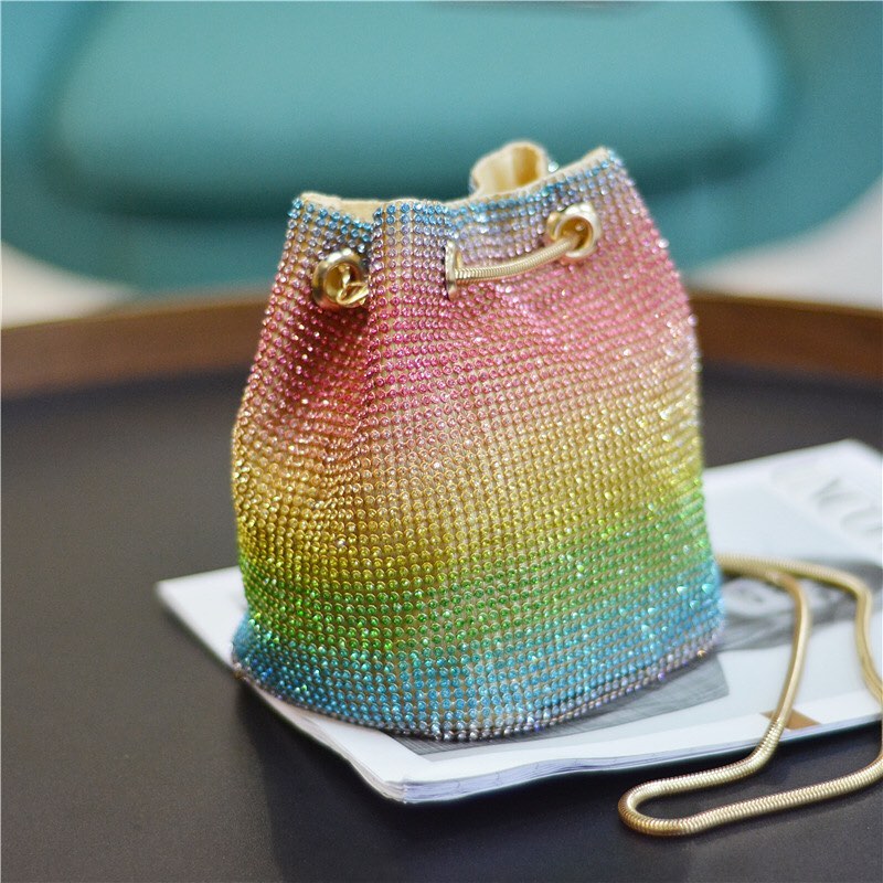 Rhinestone Lucite Bag DIY