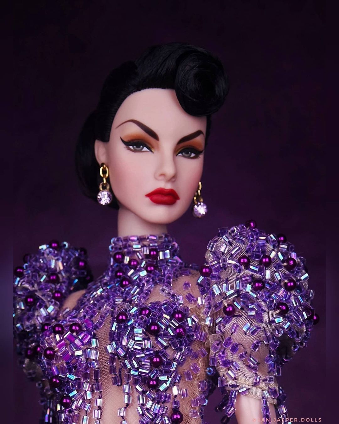 Bling DOLLS• Amazing Sequin, Bead and Crystal Fashions on Barbie Dolls