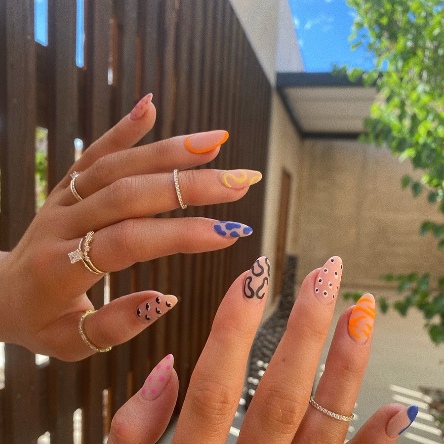 Kylie Jenner Loves Her Nails Painted and Rings