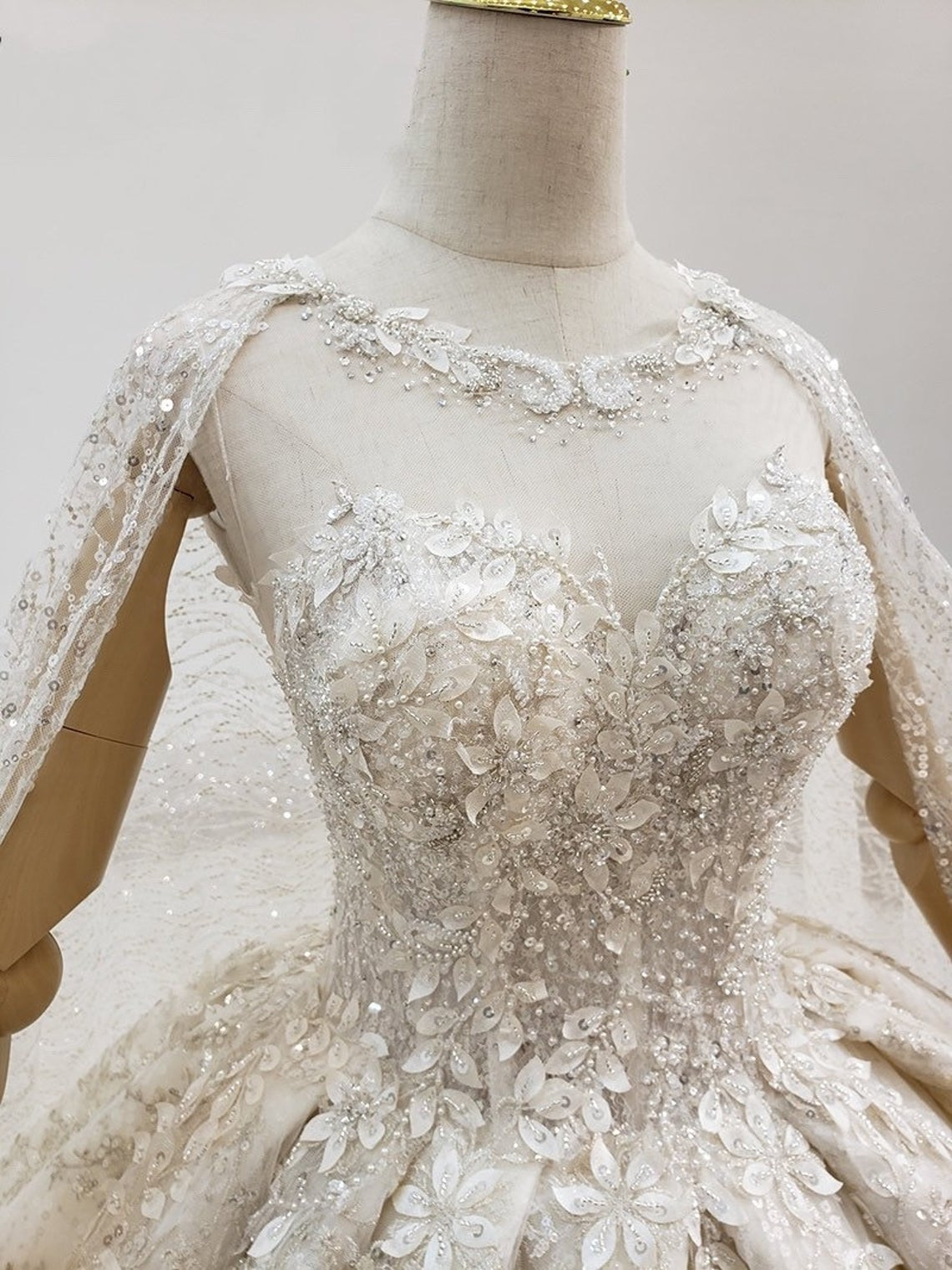 WEDDING DRESS Bling Be AMAZED by this NEWEST Glam Craze