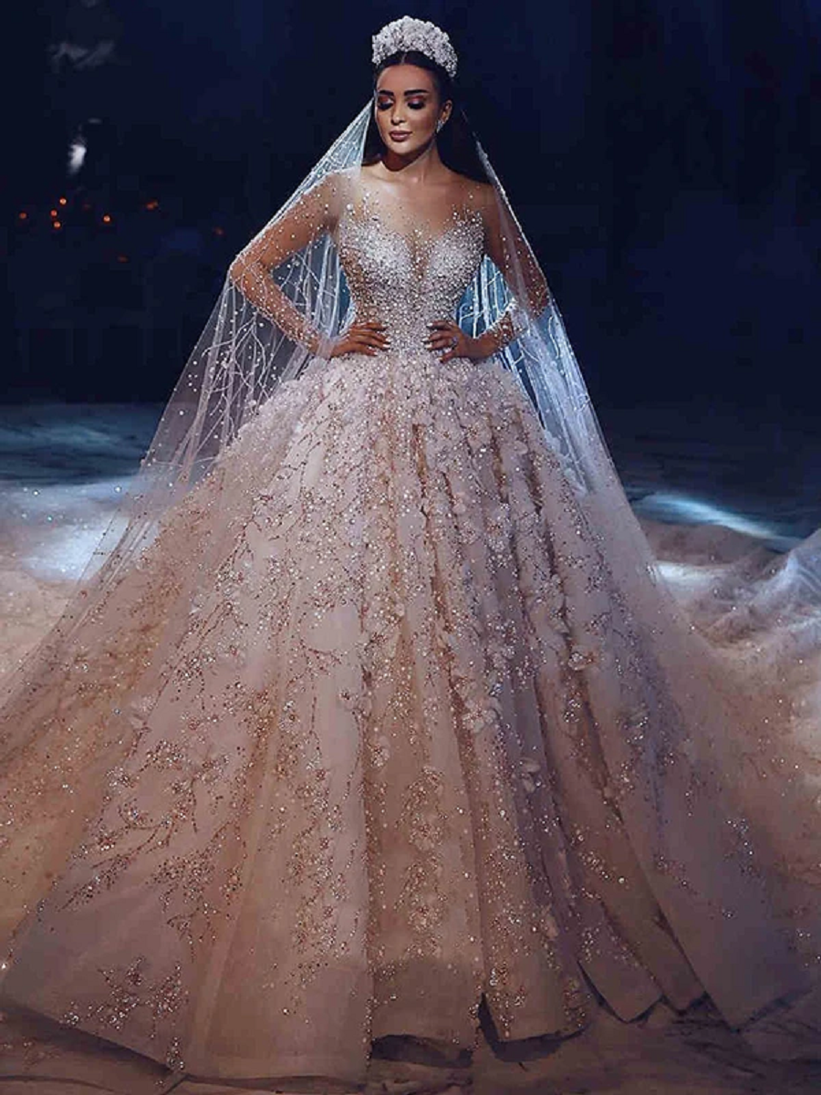 WEDDING DRESS Bling Be AMAZED by this NEWEST Glam Craze