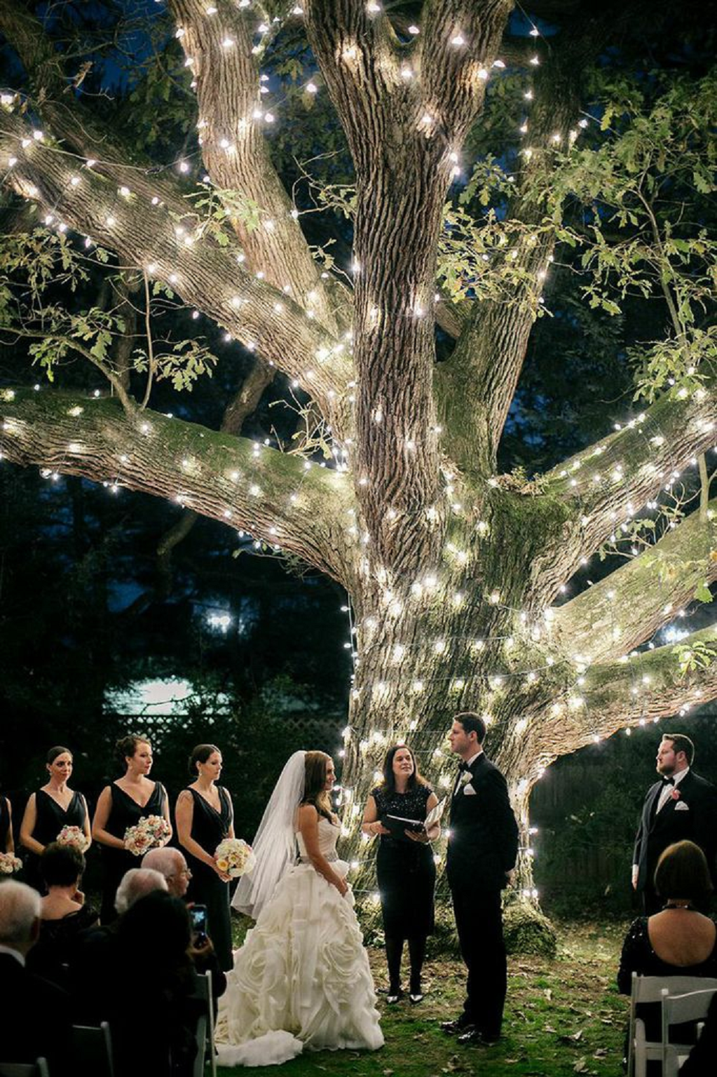 Bling wedding receptions Utterly Whimsical Night Under the Moon While You Exchange Your Vowes