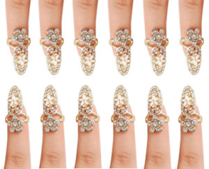 NAIL RING Bling: Be AMAZED by this NEWEST Glam Craze
