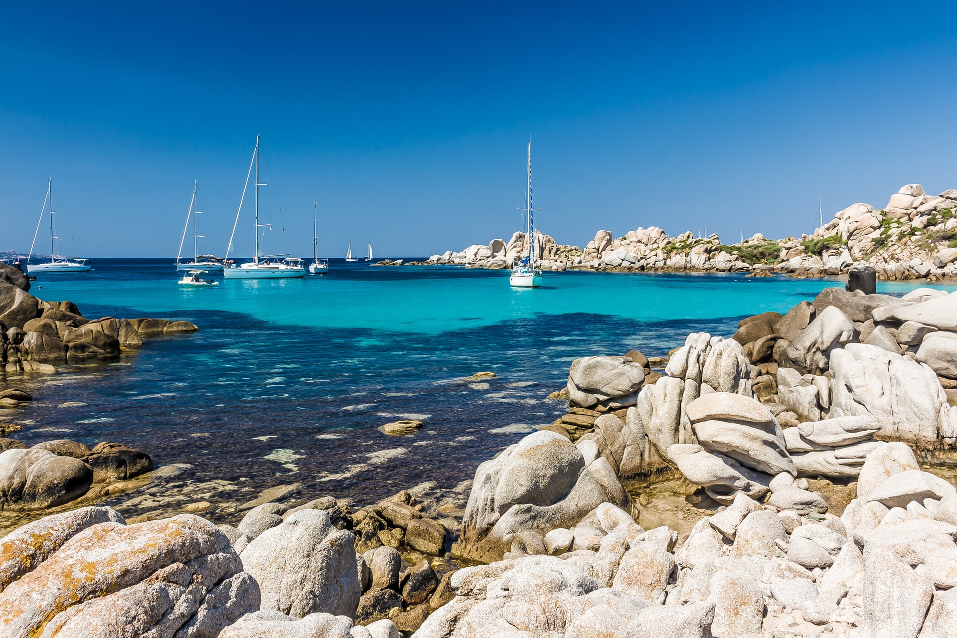 The stunning Mediterranean islands The Lavezzi Islands off Corsica are a sailor's delight