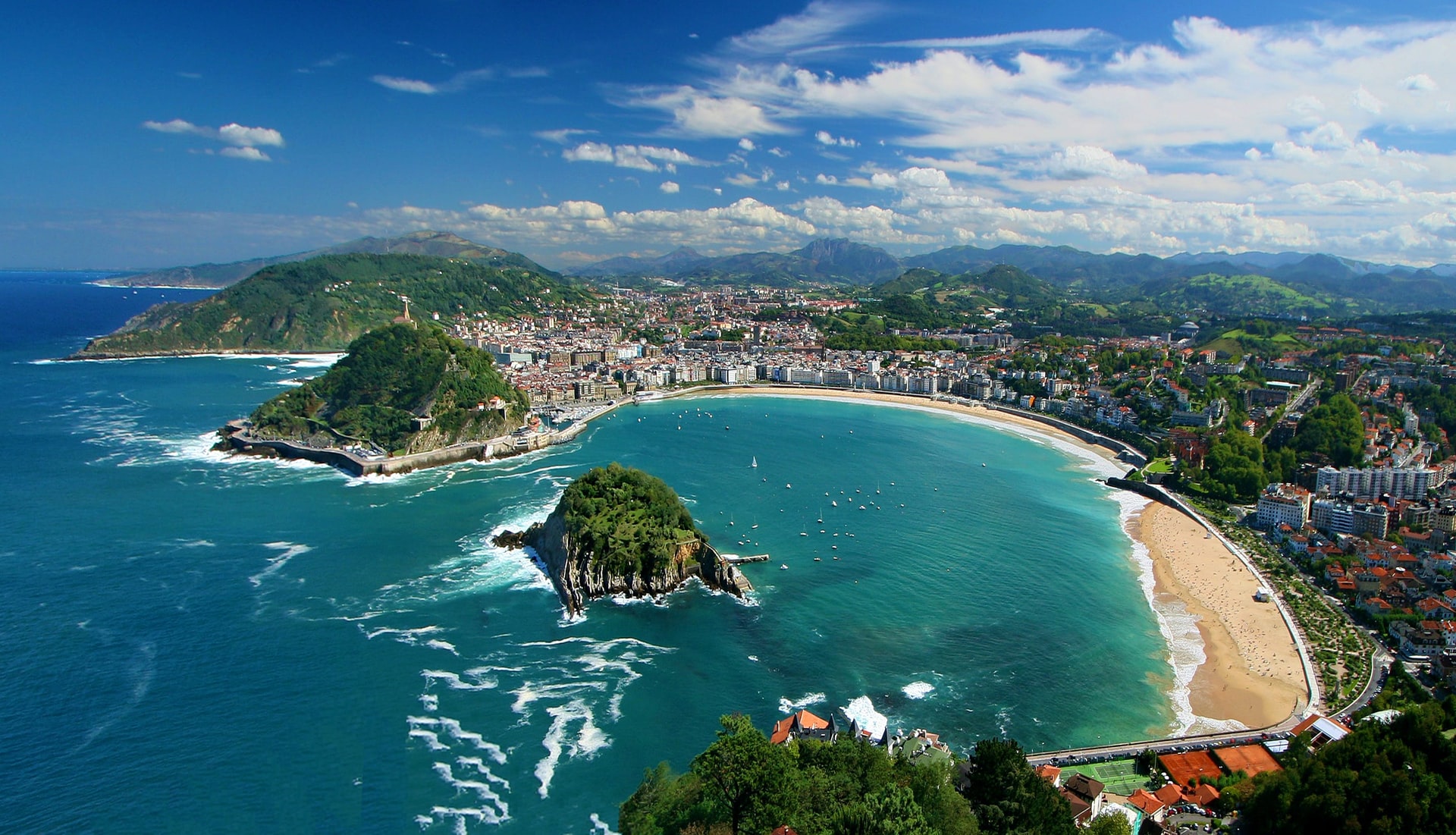 The Shimmering ATLANTIC COASTLINE Beaches and pintxos await in San Sebastian