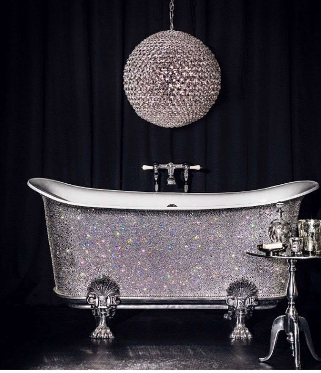 bling towel rack  Bling bathroom, Bathroom accessories uk, Modern bathroom  design