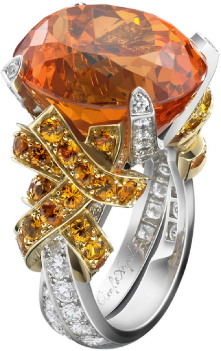 Best massive bling rings 2021 Pumpkin Cut Diamond with Clear Diamonds Around The Band Ring