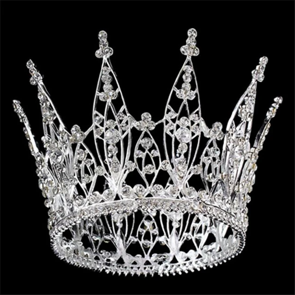 Best Tiara Bling Online: Alloy Tiaras with Crystal Daily Wear Headpiece