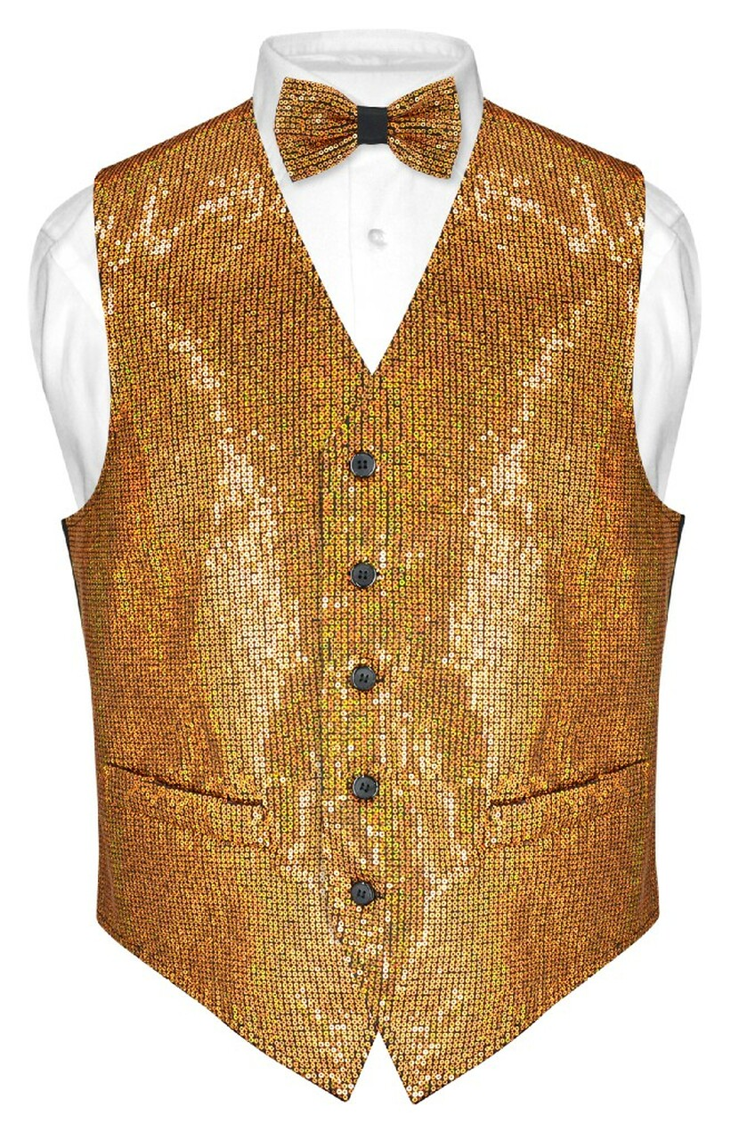 Best MEN'S Bling on Pinterest Men's Sequin Design Dress Vest & Bow Tie for Suit Tux