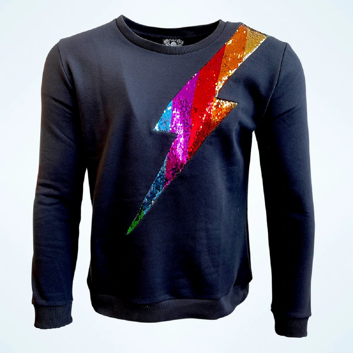 Best MEN'S Bling on Pinterest Men's Long Sleeves T-Shirt with Rainbow Lightning Sequins Stripe