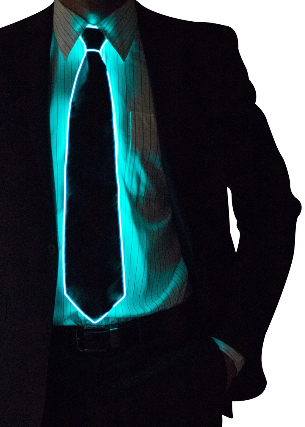 Best MEN'S Bling on Pinterest Light Up LED Neck Tie, Glow in the Dark