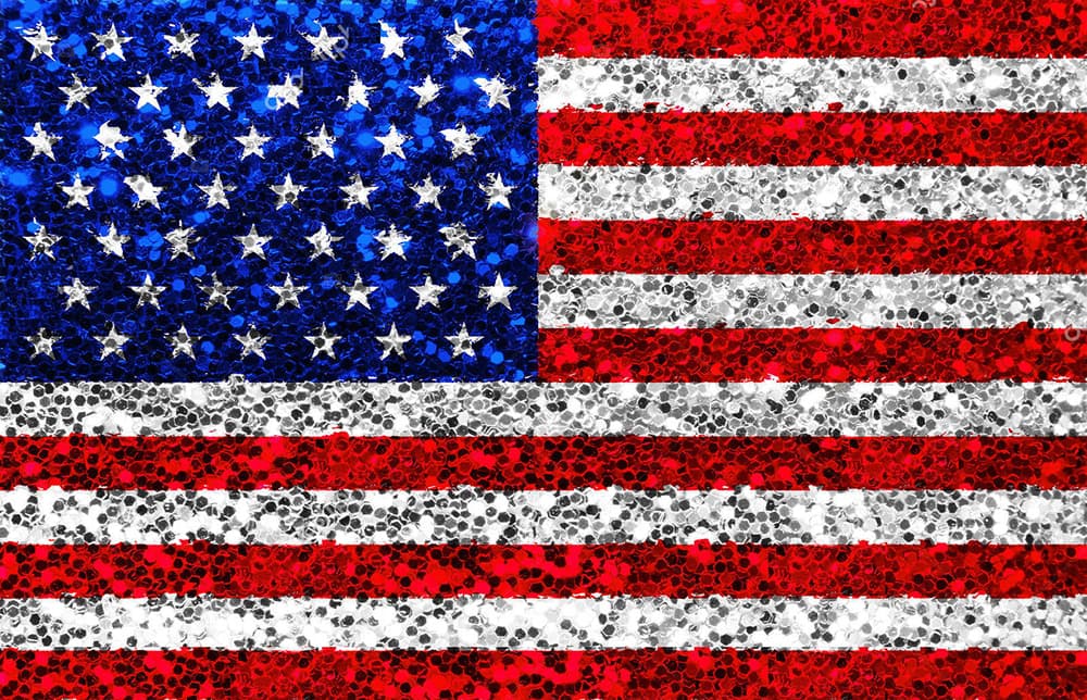 Sequin USA FLAG